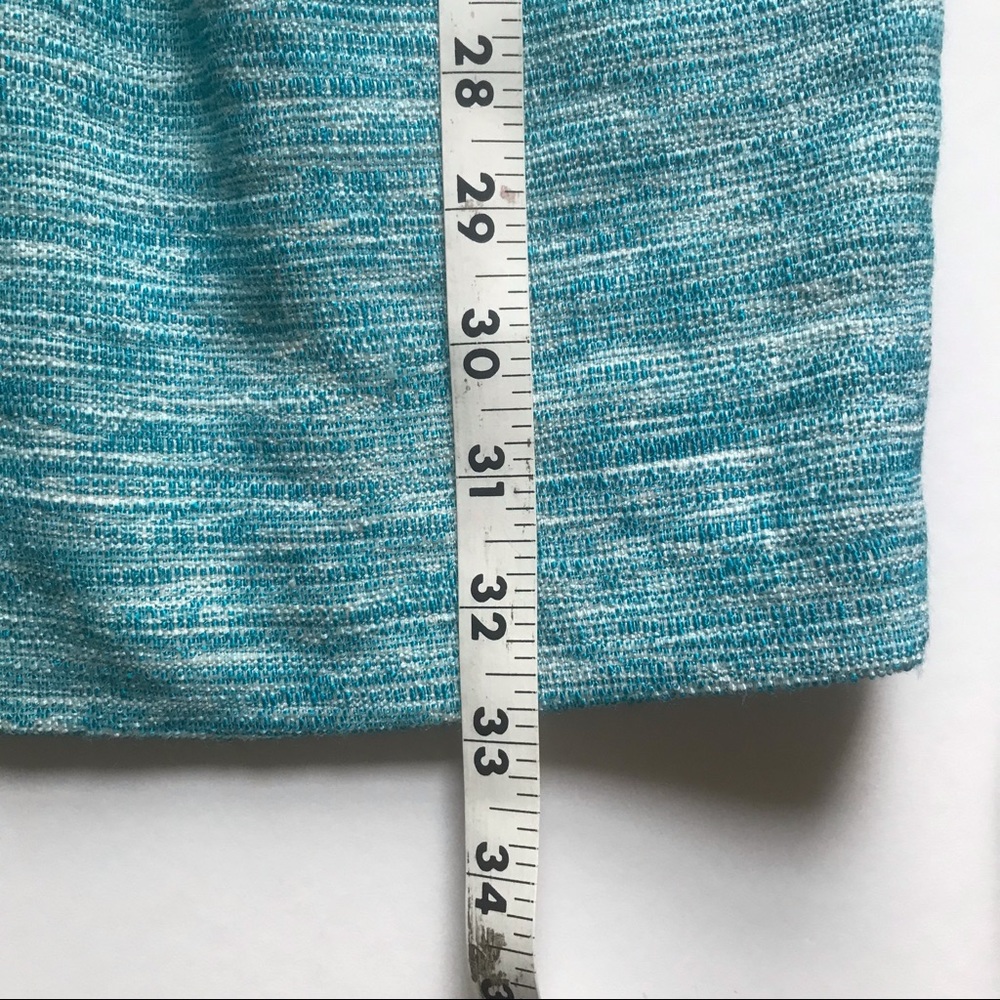 Milly Jamie dress in aqua tweed - Picture 11 of 15
